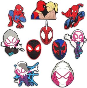 Even more Spiderman croc charms